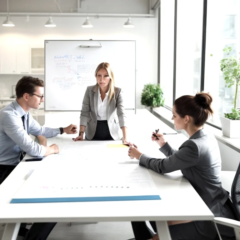 Dashboard zur Langfristzielplanung mit Meilensteinen
