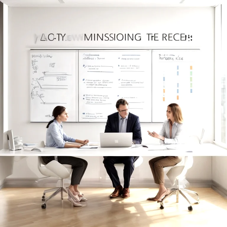 Dashboard zur Langfristzielplanung mit Meilensteinen